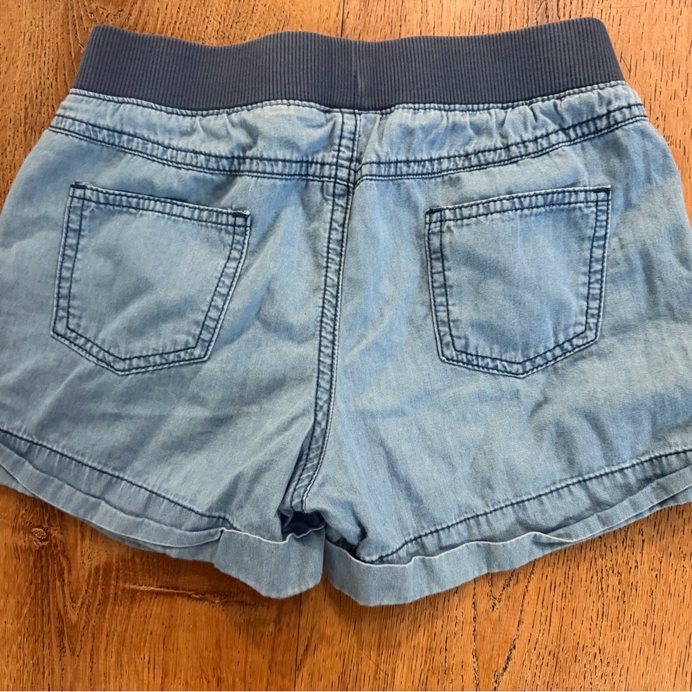 Gymboree Light Blue Jean  kids size 12 shorts - Picture 4 of 6